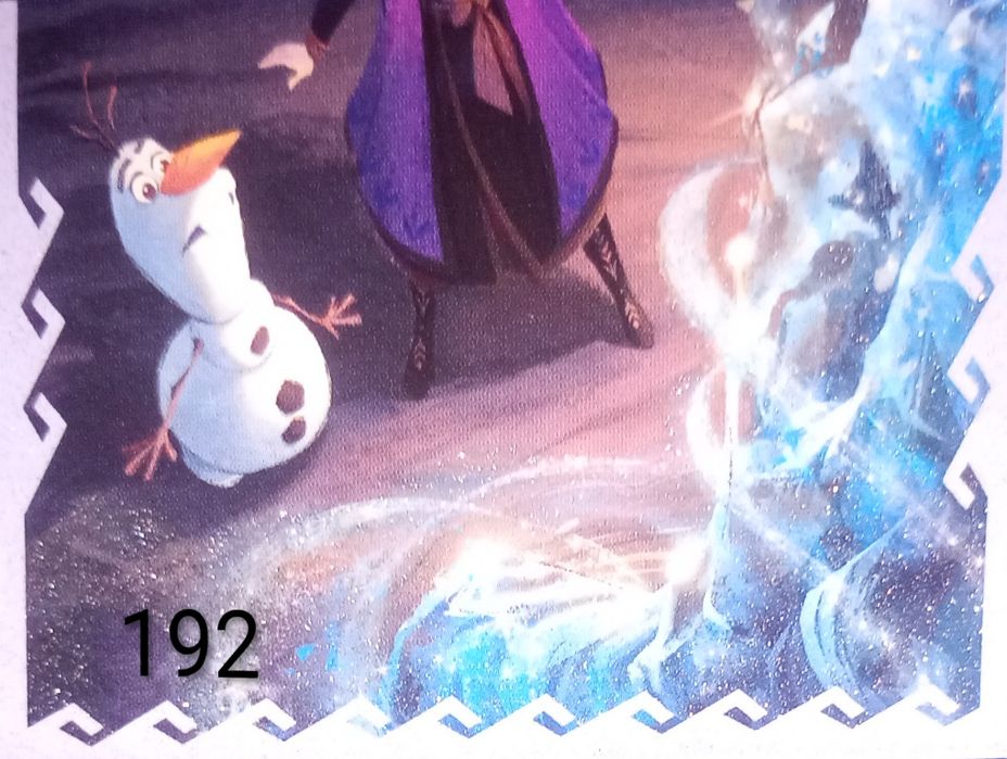 Cromos Frozen 2 (Brilhantes/ Holo)