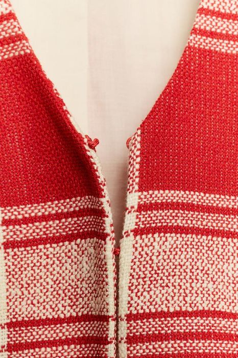 Zara elegancka marynarka w kratę, S