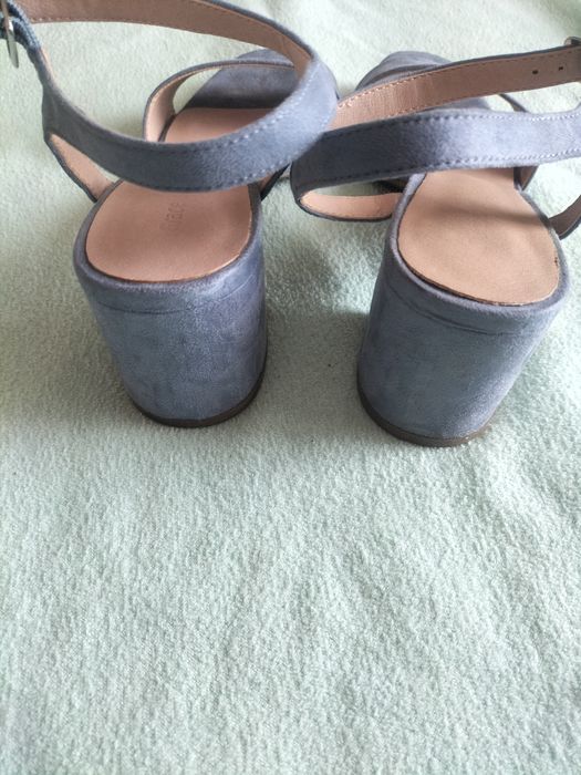 Sandały damskie niebieskie