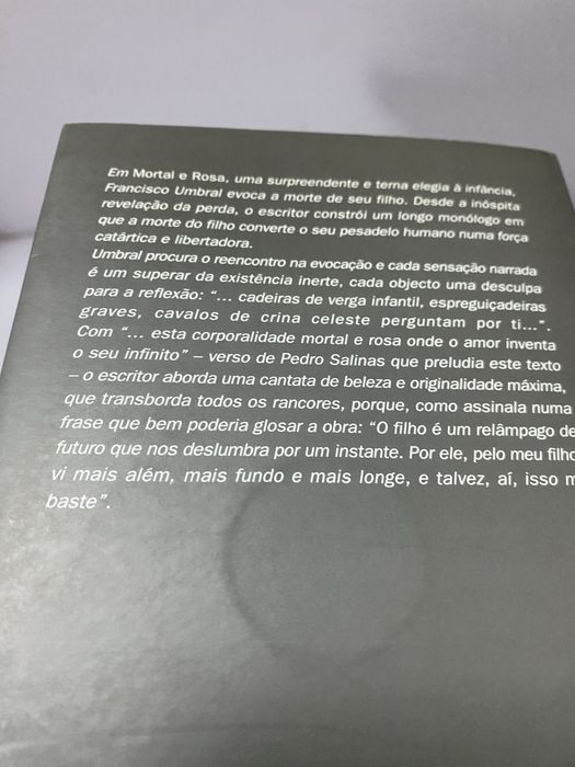 Livro - Mortal e Rosa