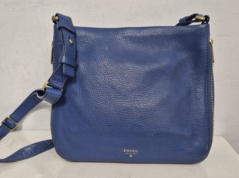 FOSSIL torebka damska na ramię skóra naturalna