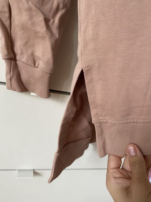 Bluza oversize S brudny róż