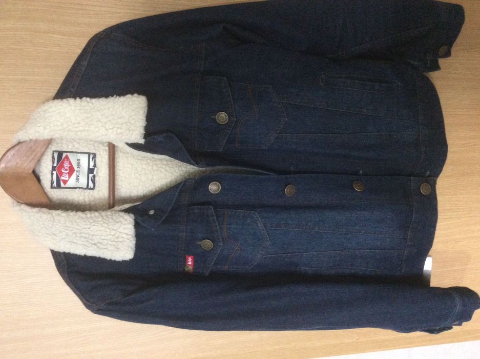 Casaco Lee Cooper Sherpa azul escuro