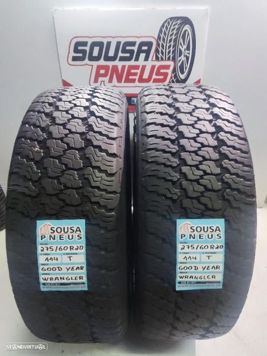 2 pneus como novos 275-60r20 good year - oferta dos portes