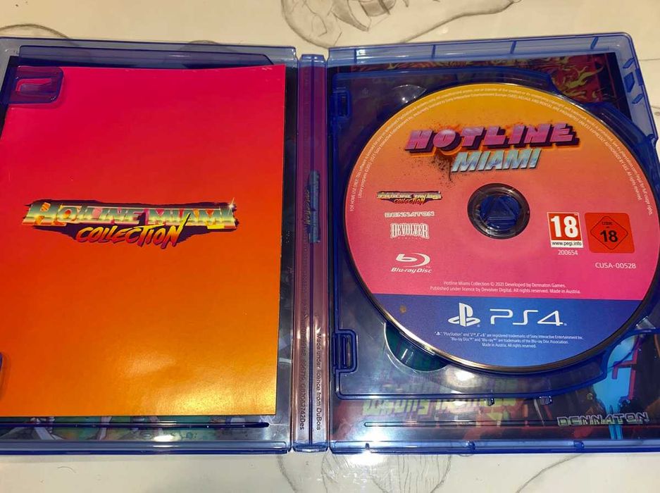 Hotline Miami Collection 1 & 2 Ps4 bez rys