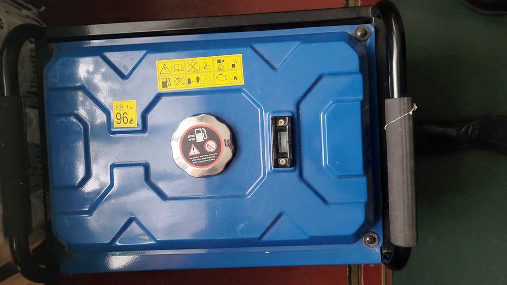 Генератор бензиновий Scheppach SG3200 2,5 кВт на колесах