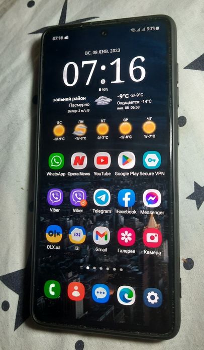 Самсунг А71 ( Android 13 ): 7 200 грн. - Планшетні комп'ютери Дніпро на Olx