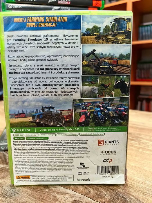 FARMING SIMULATOR 15 Xbox 360 PL SklepRetroWWA Wymiana Skup