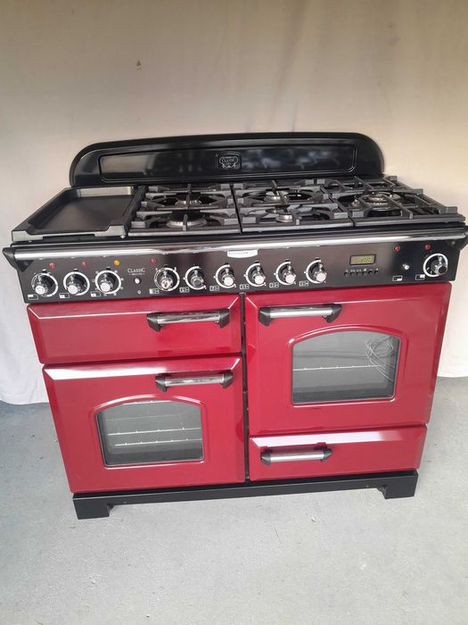 Piękna prawie nowa bordowa kuchenka Falcon Classic Deluxe 110, stan idealny.