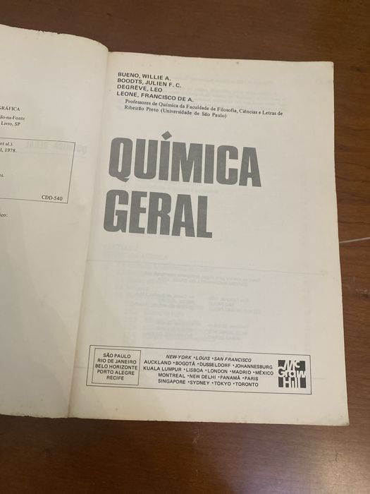 Livro de Química Geral
