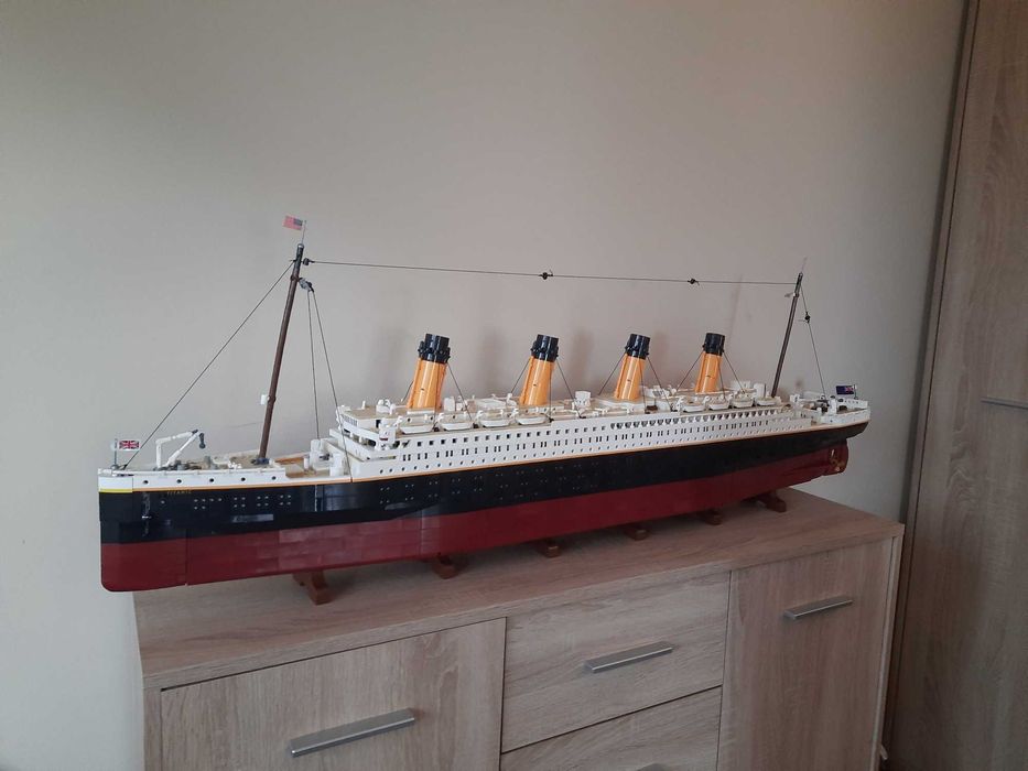 Klocki TITANIC 9090 elementów 135cm długości