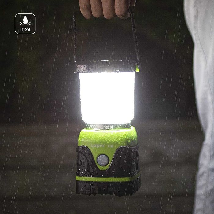 Потужний туристичний, кемпінговий LED ліхтар Lepro 1000lm 10W