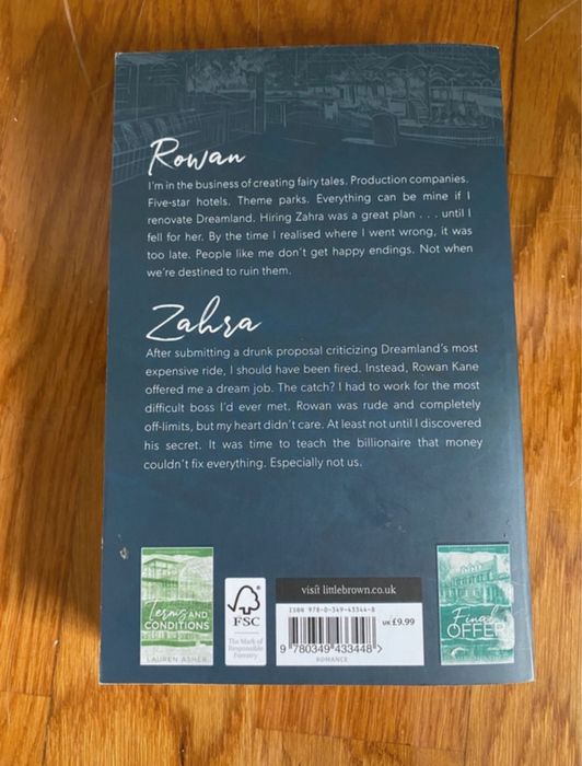 Livro The Fine Print de Lauren Asher