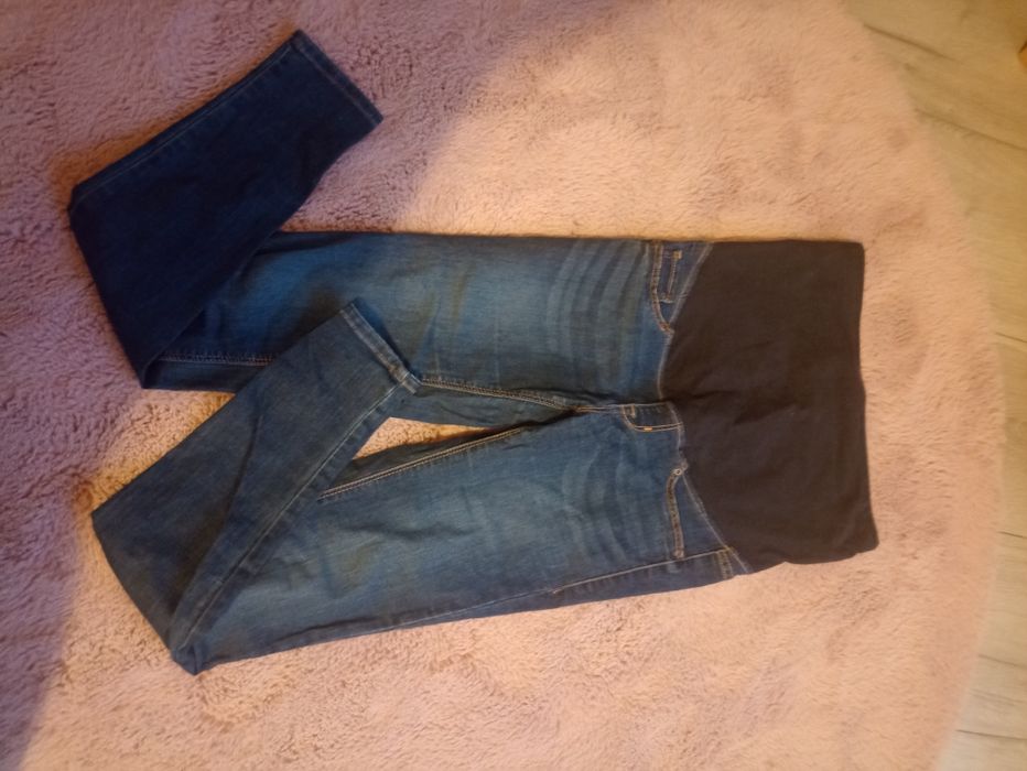 Spodnie ciążowe rurki skiny 36