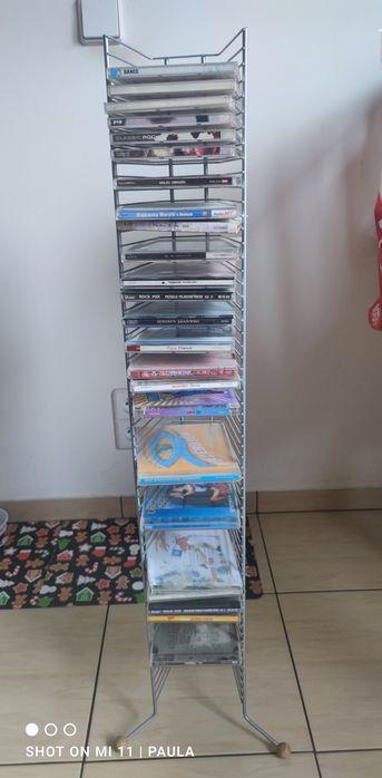 Stojak na płyty cd