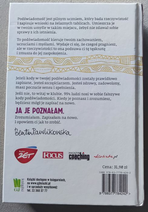 Księga kodów podświadomości - Beata Pawlikowska