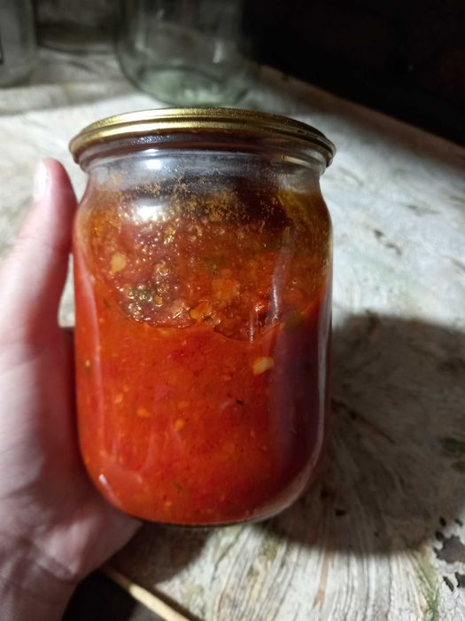 Аджика консервація закрутка