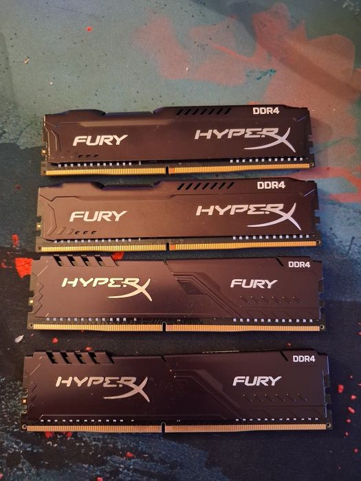 RAM HyperX Fury 2×4 GB 8gb