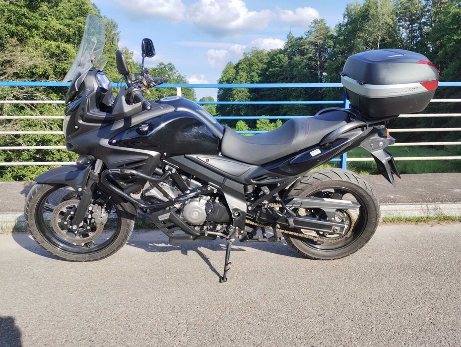 Motocykl Suzuki dla v Strom 650 zamiana