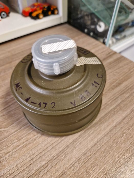 Maska przeciwgazowa MC-1 (komplet, jak nowy) - polski demobil