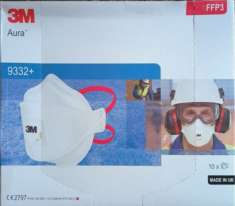Респиратор 3М Aura 9332+ FFP3/N99