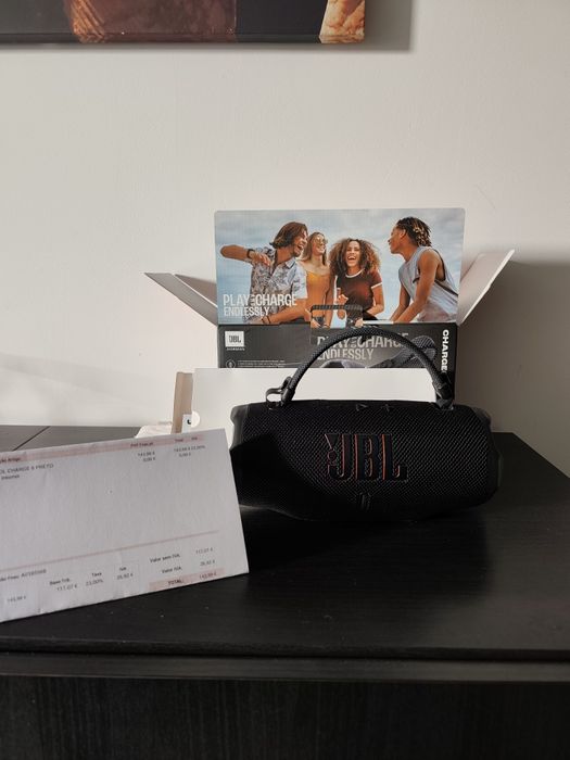 JBL charge 6 com garantia