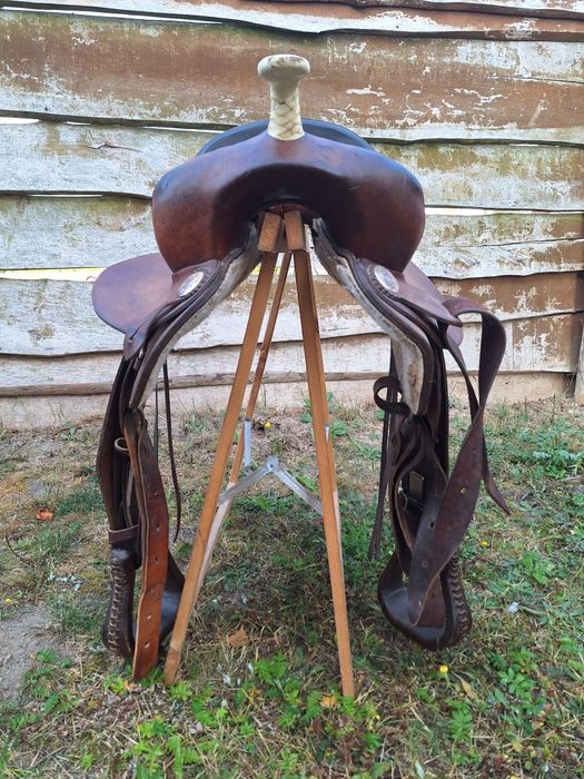 Siodlo westernowe Continental, szerokie,