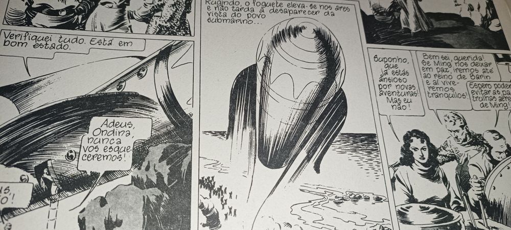 banda desenhada raríssima de flash gondon de 1978