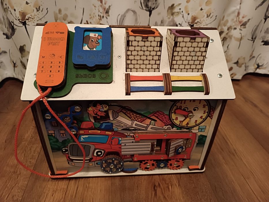 Domek manipulacyjny tablica światełka