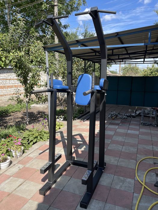 Комбинированный станок турник + брусья + пресс