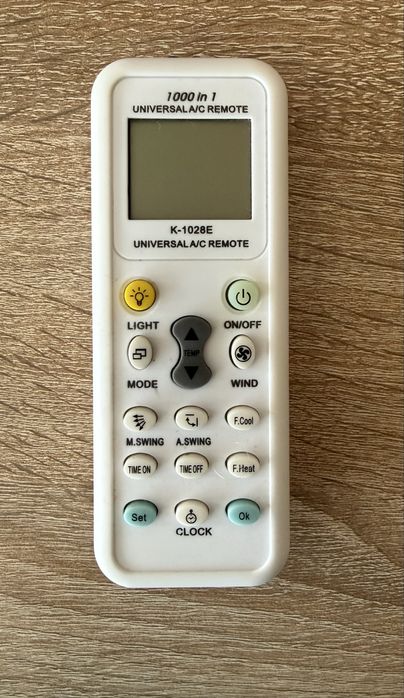 Comando universal de ar condicionado