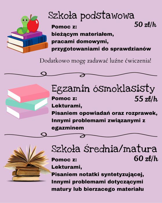 Korepetycje z języka polskiego