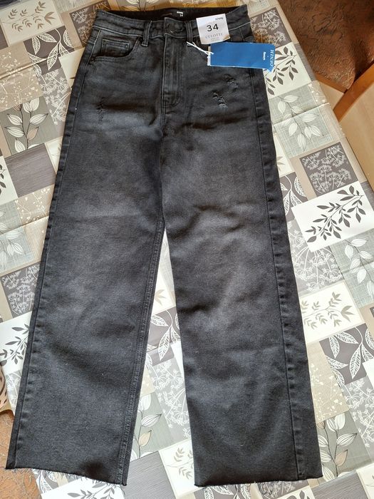 Spodnie nowe 34 dżinsowe