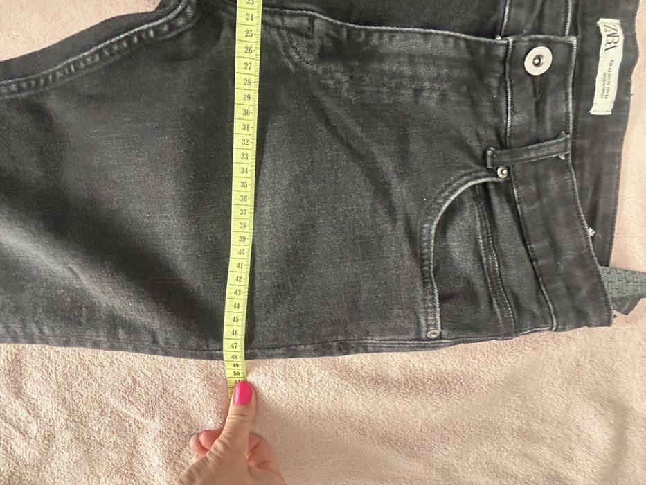 #Zara spodnie jeansowe slim skinny