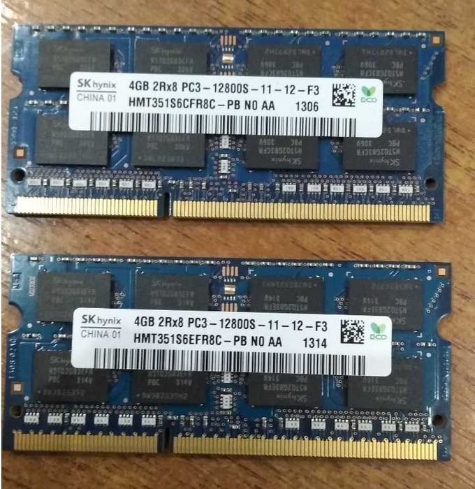 память 8 gb ddr3 ddr3L   16 чіпів, двухранговая.