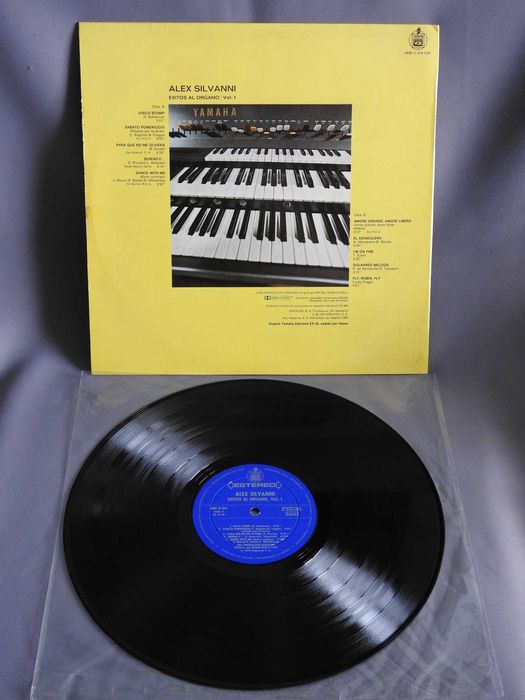 Alex Silvanni Exitos Al Organo Vol.1 1976 LP пластинка Испания EX