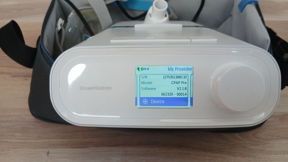 Nowa CPAP Philips Respironics DreamStation PRO do bezdechu