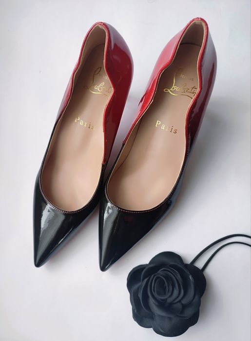 Лакові туфлі на підборах Christian Louboutin  оригінал