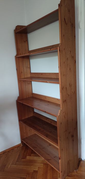 Super drewniany regał Ikea seria LEKSVIK 93 cm x 199 cm
