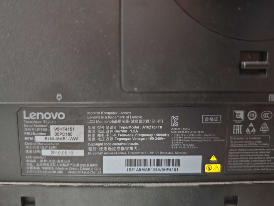 Lenovo ThinkVision T22i-10