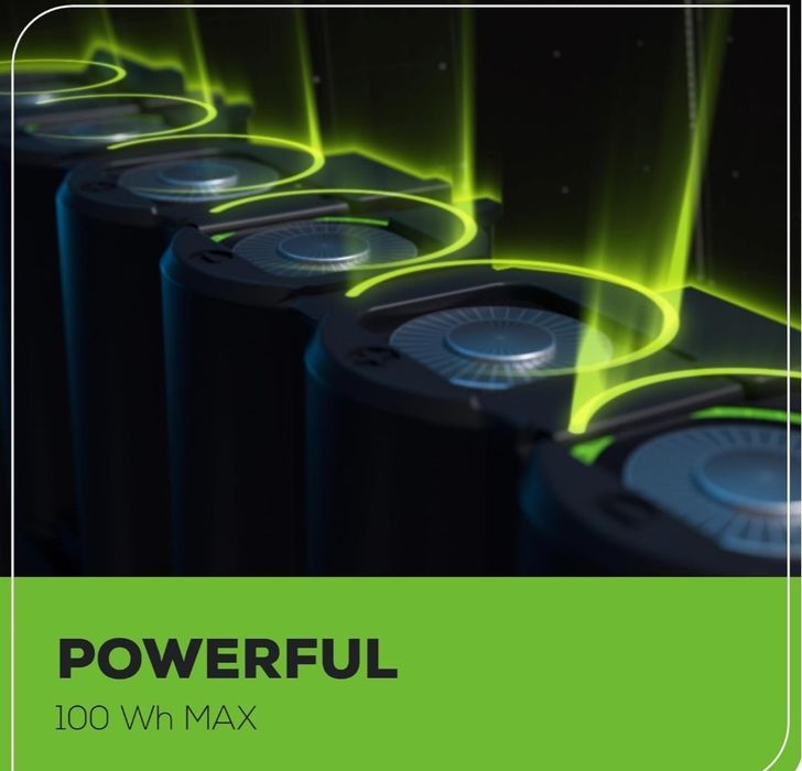 Batería de ion de litio Greenworks LB40A010 G-Max 40 V, Batería ((40V 2.5Ah)