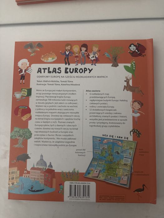 Atlas Europy dla dzieci