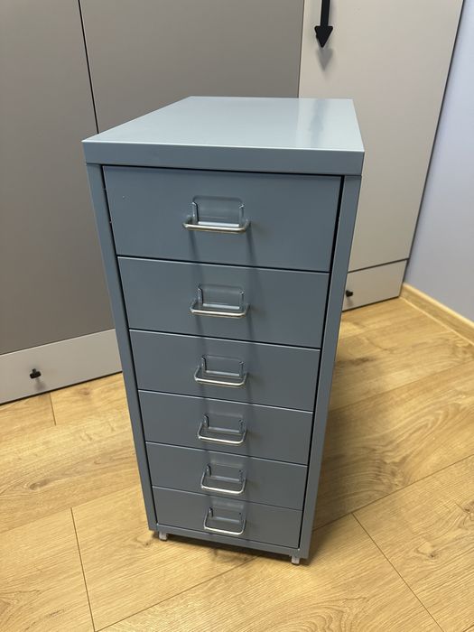 Kontenerek Ikea Helmer Komoda z szufladami na kółkach