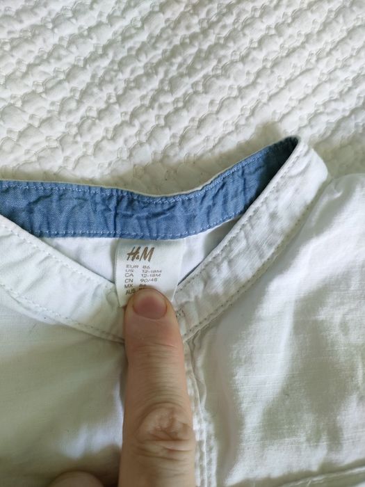 Conjunto de roupa menino( calçãoes, camisas, t-shirt) (12-24 meses)