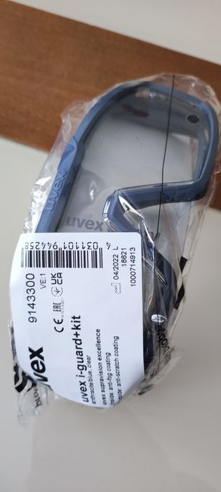 Gogle Uvex i-guard+ kit blue