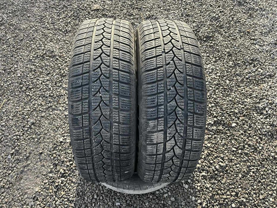 Opony 195/65R15 Tigar Winter Zima 2sztuki 6,35mm bieżnika