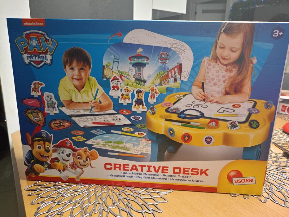 Kreatywny stolik Psi patrol paw patrol
