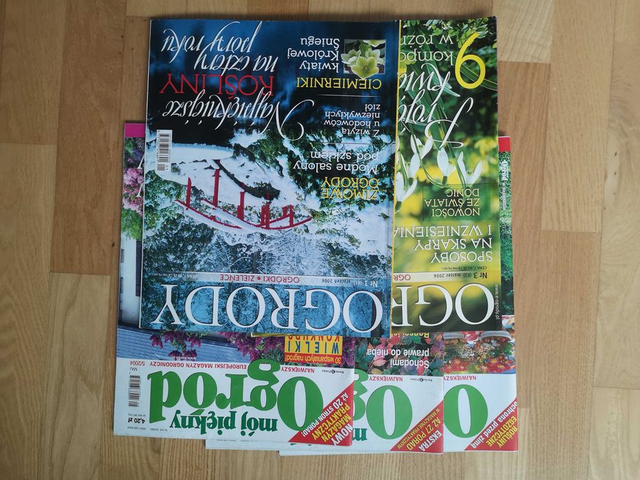 czasopisma Mój piękny ogród, Ogrody