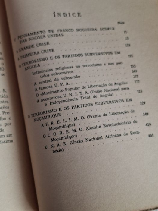 O Terrorismo e os Partidos Subversivos no Ultramar Português