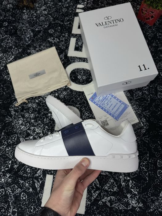 Кросівки Valenino Garavini / Валентино кросівки білі